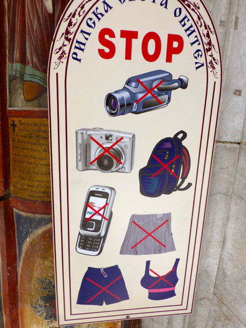 �B�e�֎~�̃T�C��