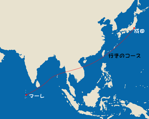 ���c����}�[���܂ł̍q�H